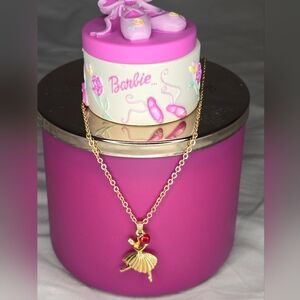 💫3 for 15$💫 Vintage Barbie Ballerina Necklace
